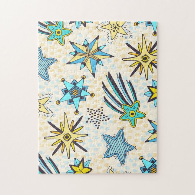 Quebra-cabeça Estrelas (Vertical)