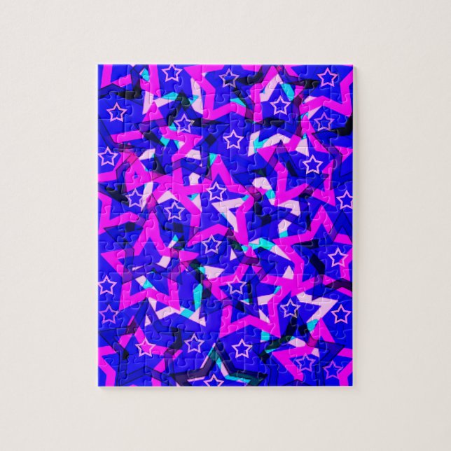 Quebra-cabeça Estrelas (Vertical)