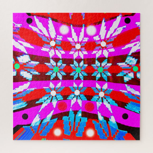 Quebra-cabeça Estrelas de Natal (Vertical)