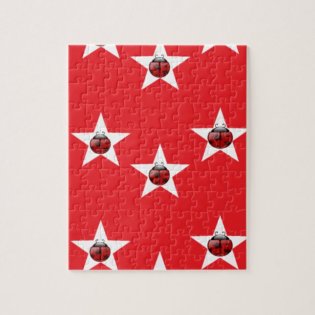 Quebra-cabeça Estrelas Ladybug (Vertical)