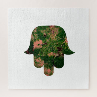 Quebra-cabeça Estúdio de Pintura de Balão Hamsa de Jardim Arte