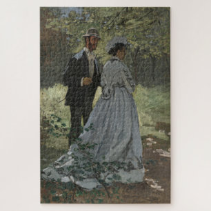 Quebra-cabeça Estudo de Figura de Claude Monet – Bazille e Camil