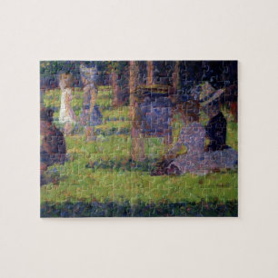 Quebra-cabeça Estudo de Georges Pierre Seurat por 'um domingo