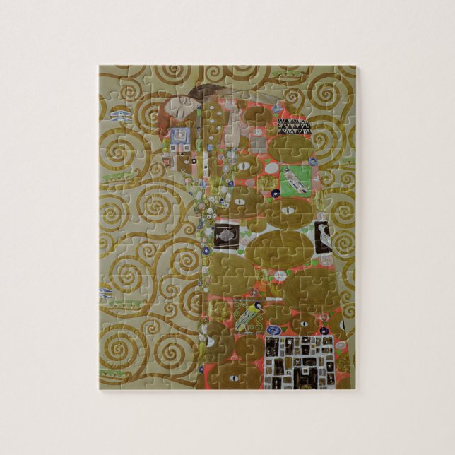 Quebra-cabeça Estudo para a realização, c.1905-09 (w/c & ouro no (Vertical)