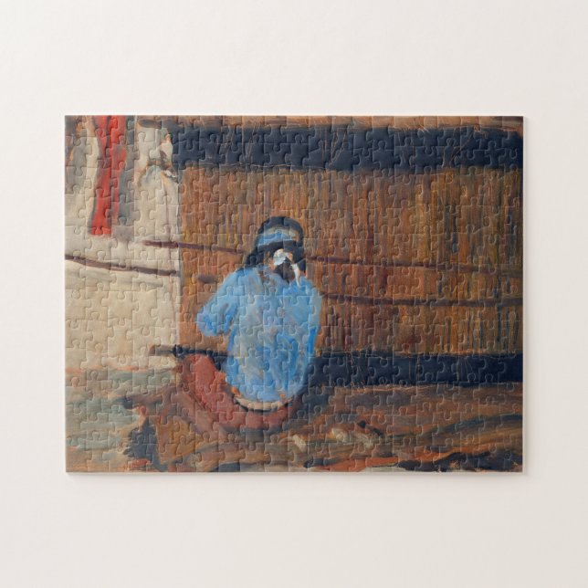 Quebra-cabeça Estudo para Hopi Weaver por Maynard Dixon (Horizontal)