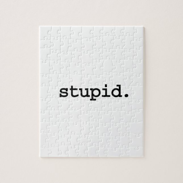 Quebra-cabeça estúpido (Vertical)