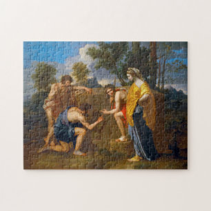 Quebra-cabeça Et em Arcadia ego, Poussin