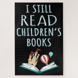 Quebra-cabeça Eu ainda leio livros infantis II