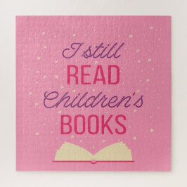 Quebra-cabeça Eu ainda leio livros infantis III