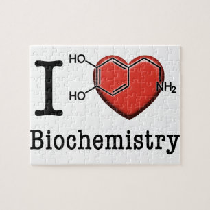 Quebra-cabeça Eu amo a bioquímica