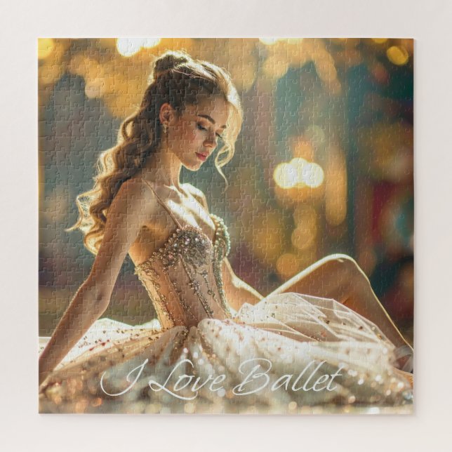 QUEBRA-CABEÇA EU AMO BALLET - BALLET & DANÇA (Vertical)