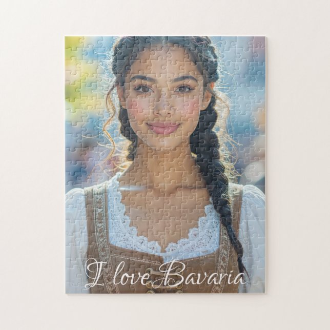 QUEBRA-CABEÇA EU AMO BAVIERA (Vertical)