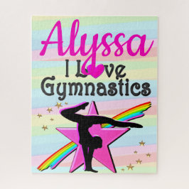 QUEBRA-CABEÇA EU AMO GINÁSTICA DESIGN SUPER STAR