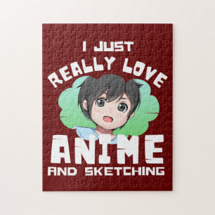 QUEBRA-CABEÇA EU APENAS AMO ANIME E ESQUECIMENTO