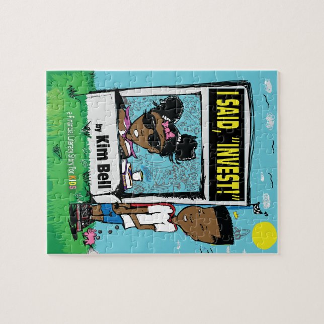 quebra-cabeça "Eu Disse Investir" (Horizontal)