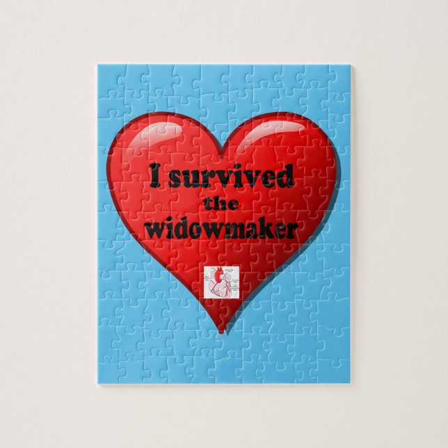 Quebra-cabeça Eu Sobrevivi ao Viúvo (Vertical)