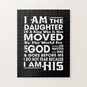 Quebra-cabeça Eu sou a filha de um rei