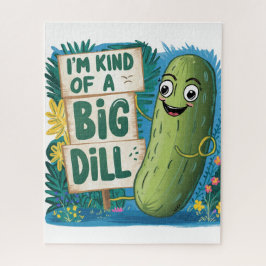 Quebra-cabeça Eu sou meio que um Big Dill