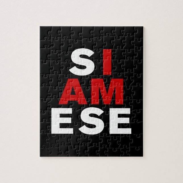 QUEBRA-CABEÇA EU SOU SIAMESE (Vertical)