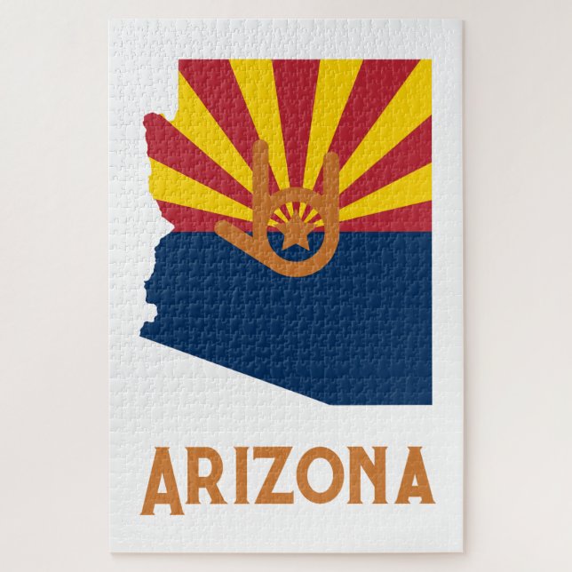 Quebra-cabeça Eu Te Amo, Arizona (Vertical)