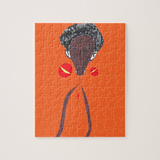 Quebra-cabeça Eu te amo Nakupenda Swahili (Vertical)