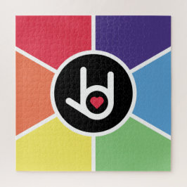 Quebra-cabeça Eu Te Amo, Rainbow