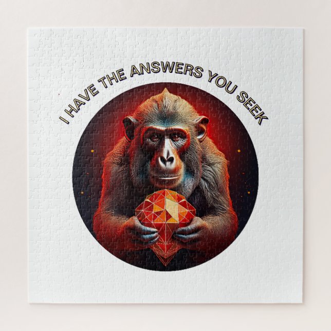 Quebra-cabeça Eu tenho as respostas que você procura (Vertical)