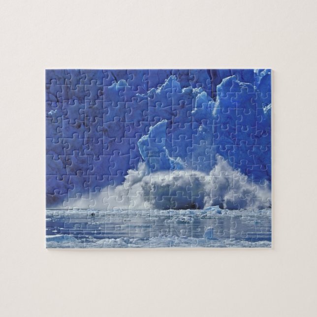 Quebra-cabeça EUA, Alaska, Juneau. Parte de South Sawyer (Horizontal)