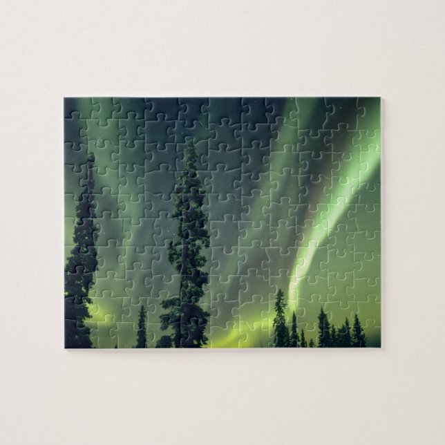 Quebra-cabeça EUA, área de Fairbanks, centro do Alasca, Aurora (Horizontal)