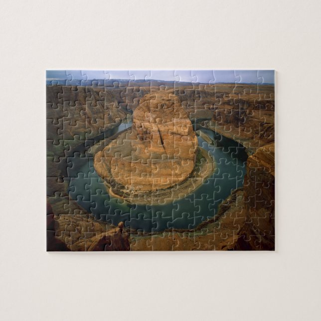 Quebra-cabeça EUA, Arizona. Barra de ferradura mostrando erosão  (Horizontal)