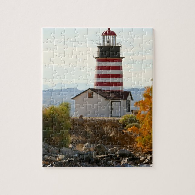 Quebra-cabeça EUA, Arizona, Lago Havasu City. Vista do Oeste (Vertical)