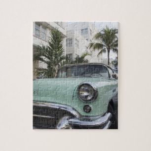 Quebra-cabeça EUA, Flórida, Miami Beach: South Beach, 1956 3