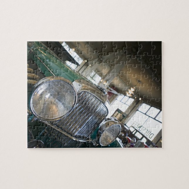 Quebra-cabeça EUA, Indiana, castanho-aloirado: (Horizontal)