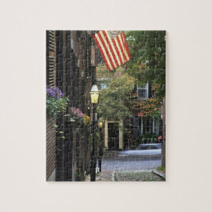 Quebra-cabeça EUA, Massachusetts, Boston, Beacon Hill.