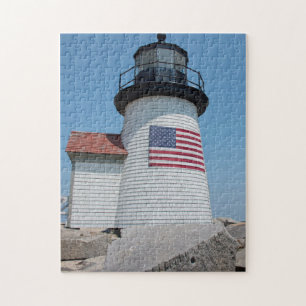 Quebra-cabeça EUA, Massachusetts, Nantucket. Brant Point