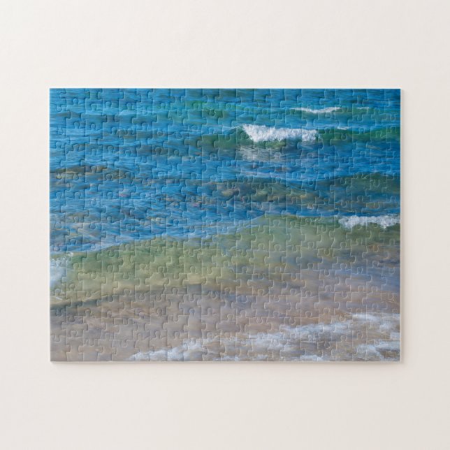 Quebra-cabeça EUA, Michigan. Águas Limpas Do Lago Superior (Horizontal)