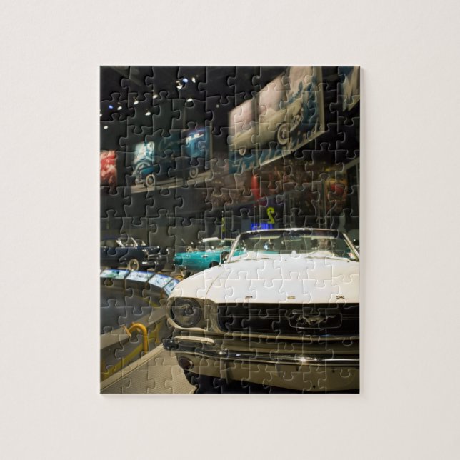 Quebra-cabeça EUA, Michigan, Detroit: Excursão da fábrica do (Vertical)