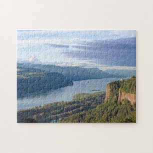 Quebra-cabeça EUA, Oregon, Columbia River Gorge, Vista House