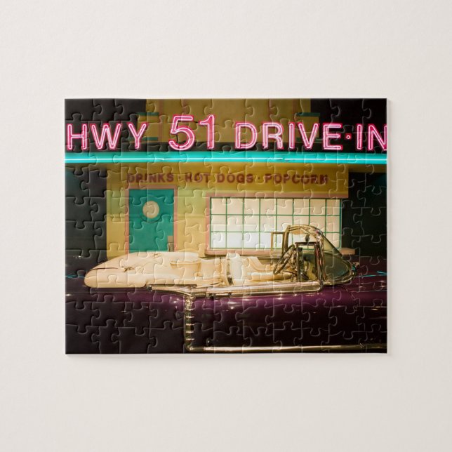 Quebra-cabeça EUA, Tennessee, Memphis: Elvis Presley (Horizontal)