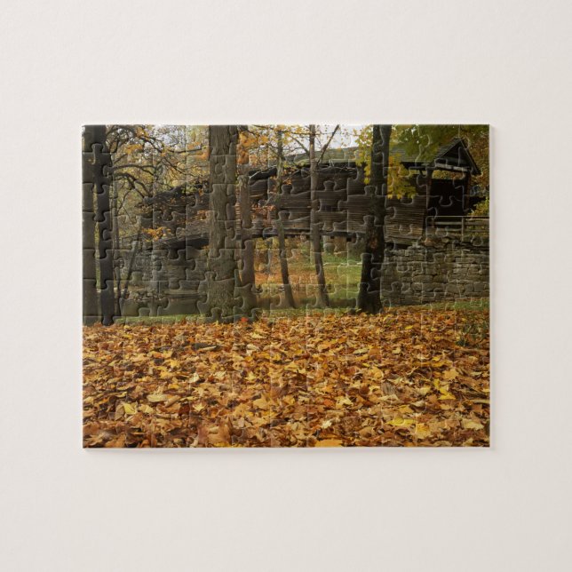 Quebra-cabeça EUA, Virginia, Covington, Humpback coberto (Horizontal)