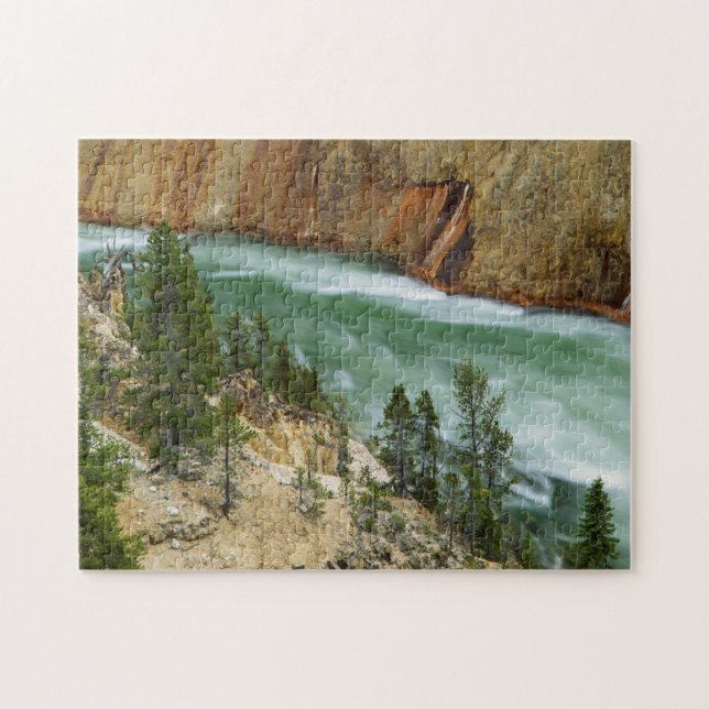 Quebra-cabeça EUA, Wyoming, Parque Nacional de Yellowstone (Horizontal)