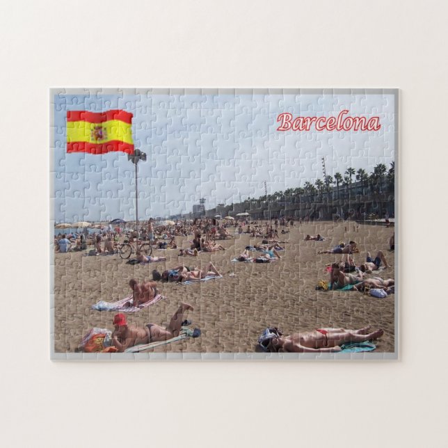 Quebra-cabeça Europa - Espanha - Barcelona - (Horizontal)