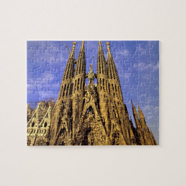 Quebra-cabeça Europa, Espanha, Barcelona, Sagrada Família (Horizontal)