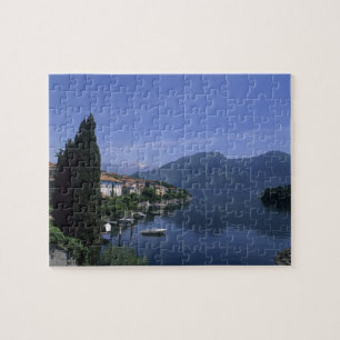 Quebra-cabeça Europa, Itália, Lago de Como, Tremezzo. Norte