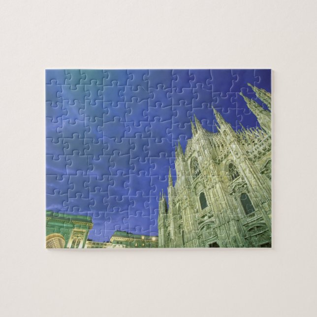 Quebra-cabeça Europa, Itália, Lombardia, Milão. O Duomo, (Horizontal)