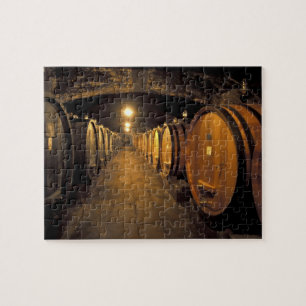 Quebra-cabeça Europa, Itália, região da Toscana. Adegas Chianti