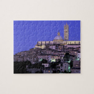 Quebra-cabeça Europa, Itália, Toscana, Siena. Séc. XIII. Duomo e