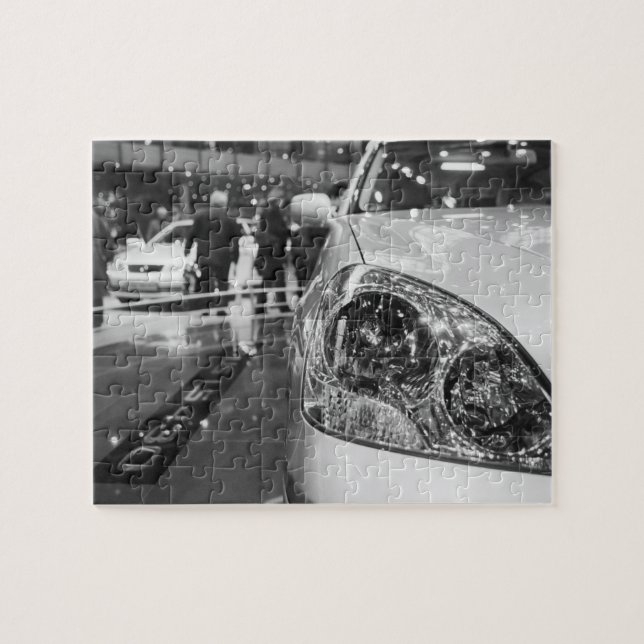 Quebra-cabeça Europa, Suiça, Genebra. Show Automóvel de Genebra; (Horizontal)