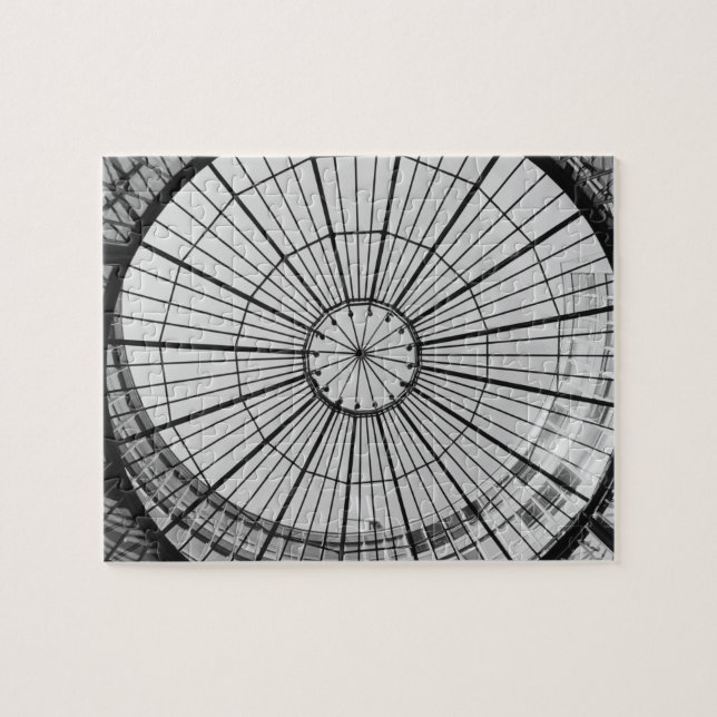 Quebra-cabeça Europa, Suiça, Zurique. Cúpula de vidro (Horizontal)