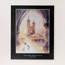 Quebra-cabeça EVE Painted Krakow Old Town